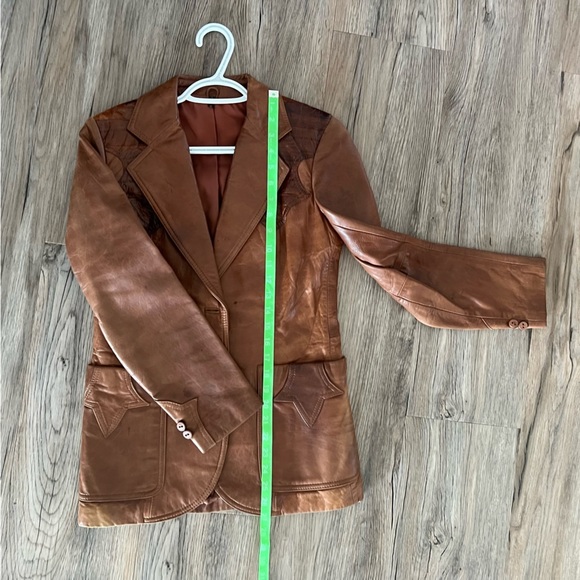 Vintage Size 8 Genuine Leather Golden Collection by Pioneer Wear - Picture 13 of 16